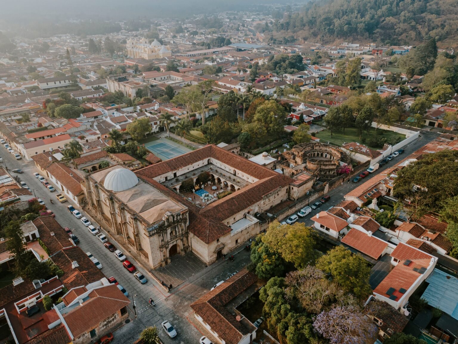 Antigua droneguatemala